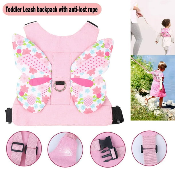 Child /& Toddler Walking Harness /& Safety Reins Adjustable Wristlink Lead Baby
